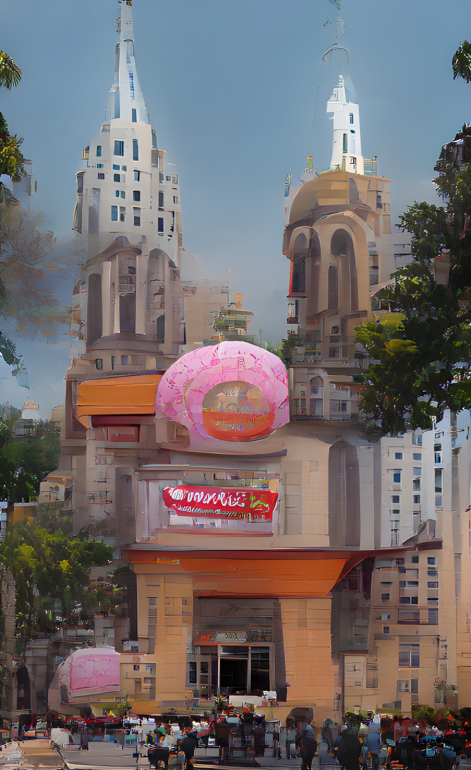 saint dunkin's doughnut cathedral preview