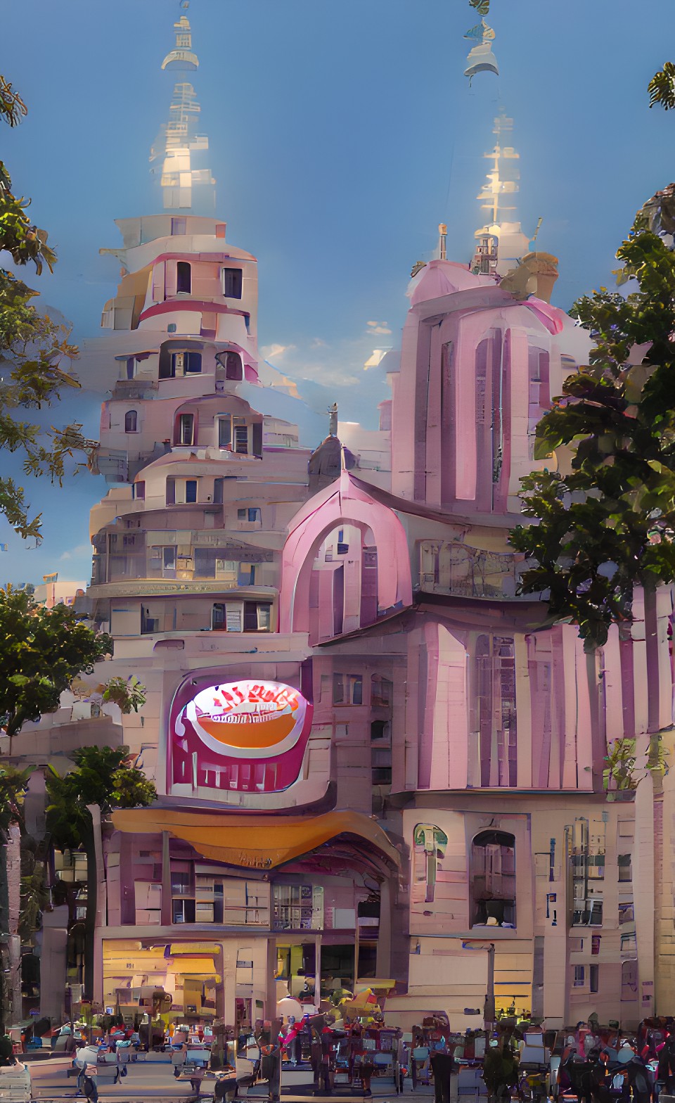 saint dunkin's doughnut cathedral preview