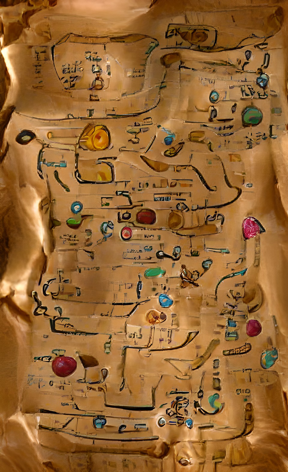 Treasure Map - ancient treasure map preview