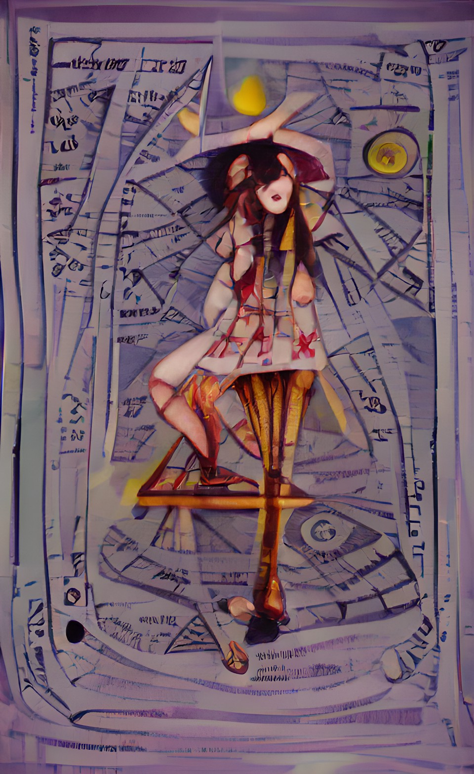 tarot card style picture preview