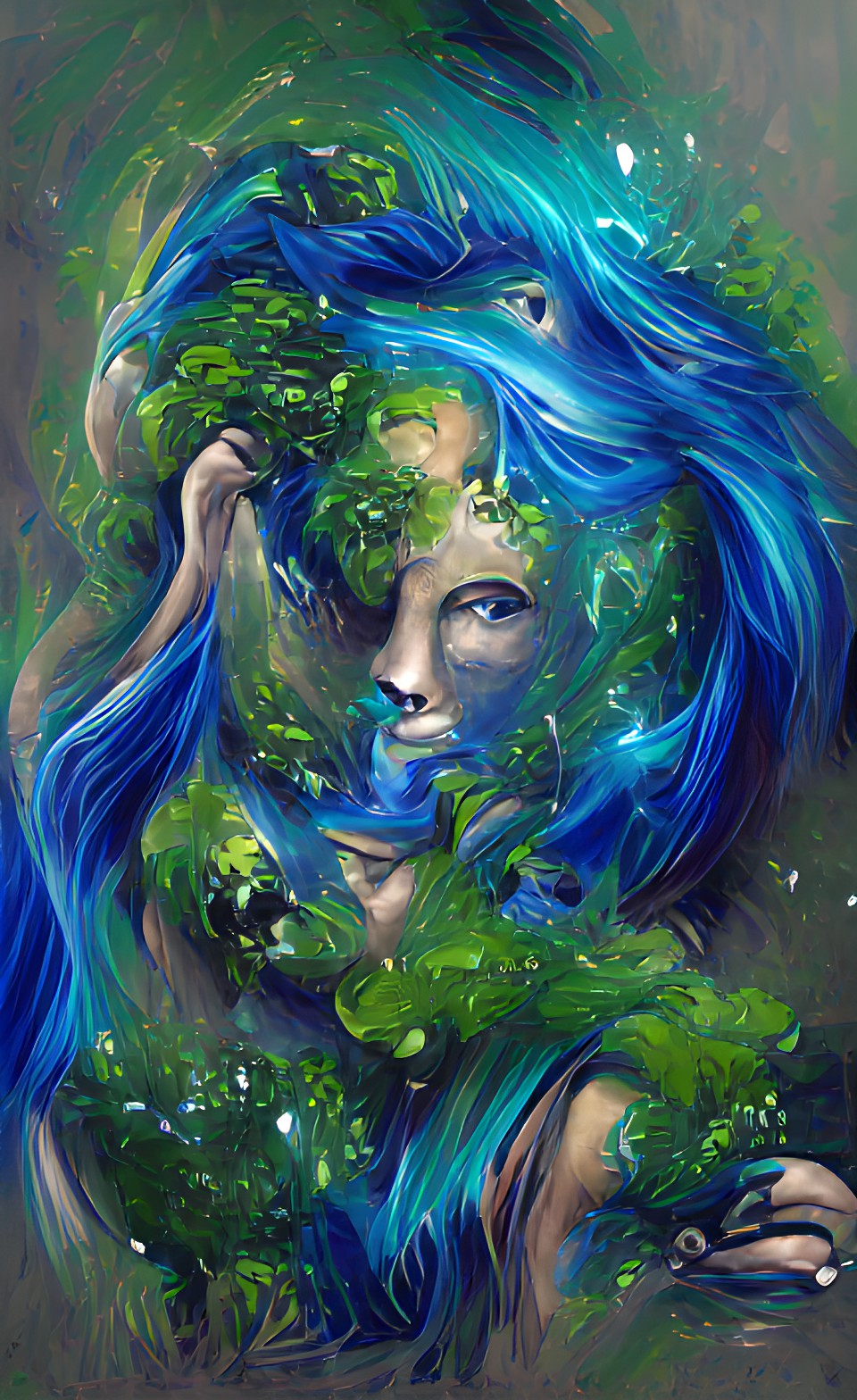 gaia in blue and green preview