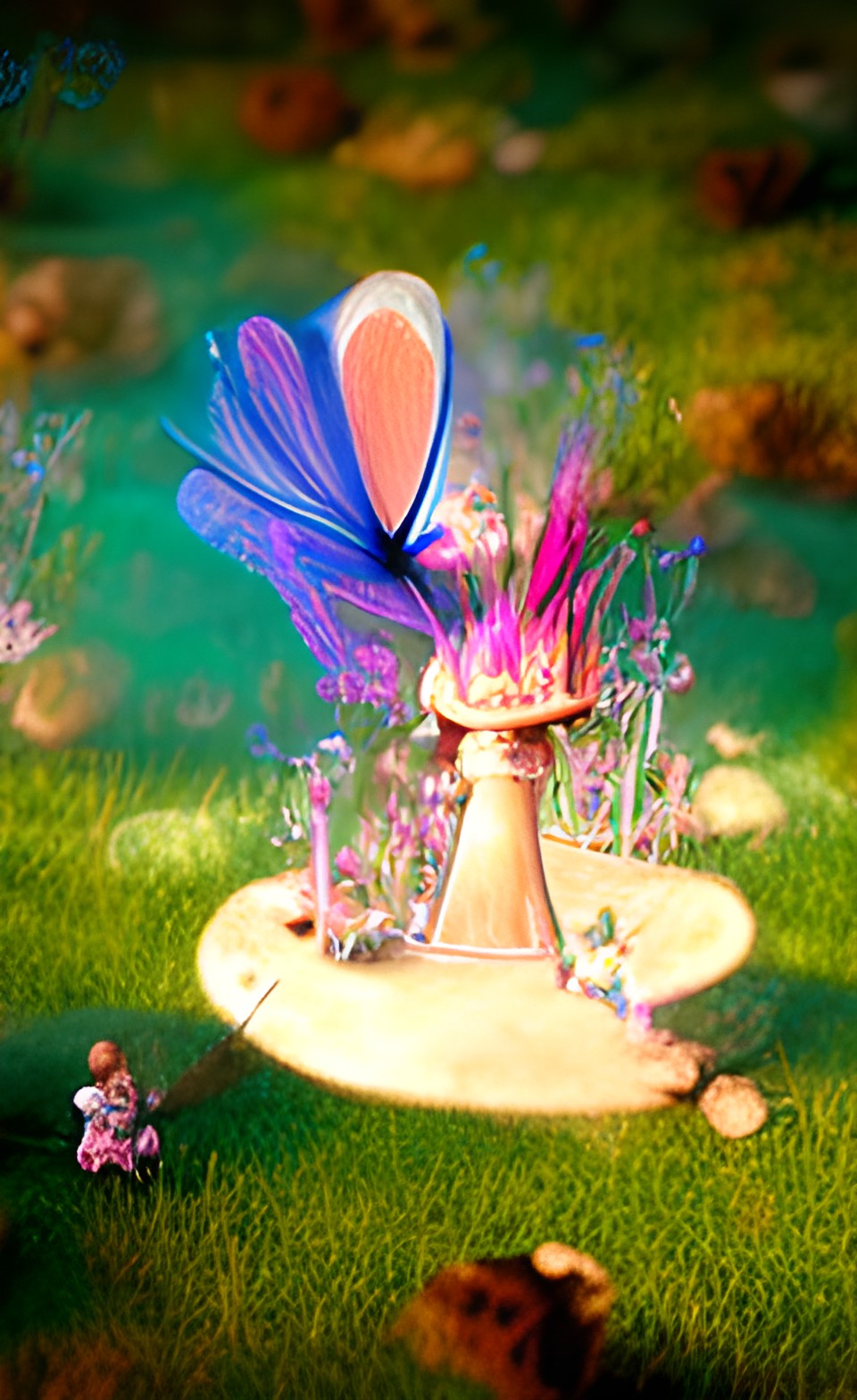 surreal | a tiny civilization of faeries living out in the backyard preview