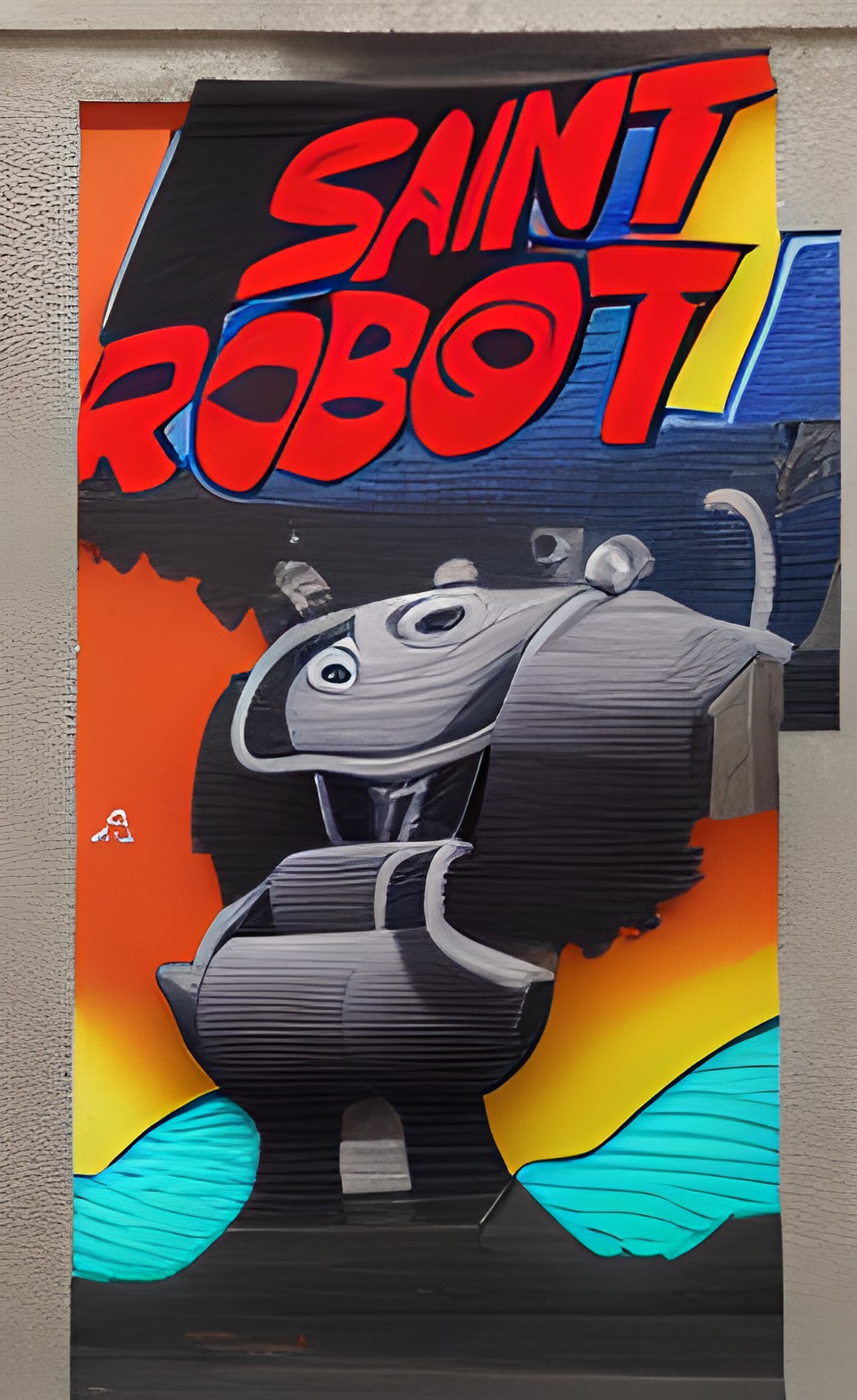 saint robot movie poster preview