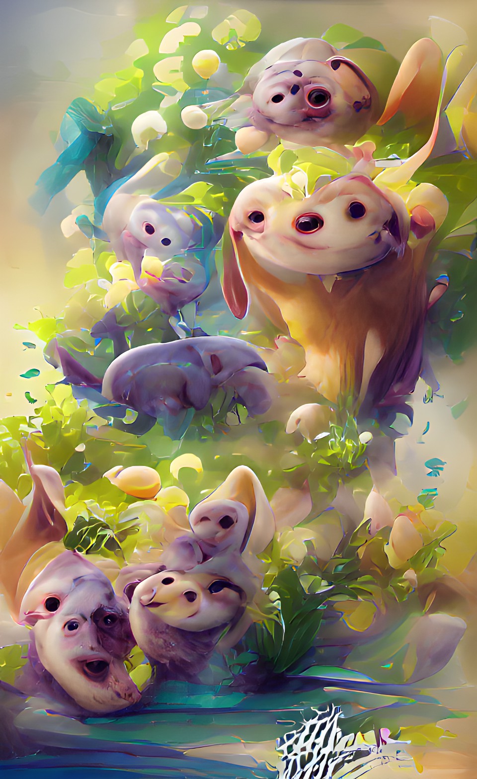 cute happy critters preview