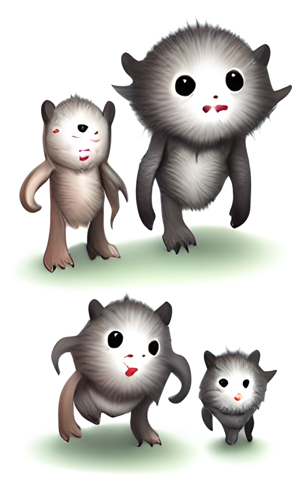 cute happy critters preview