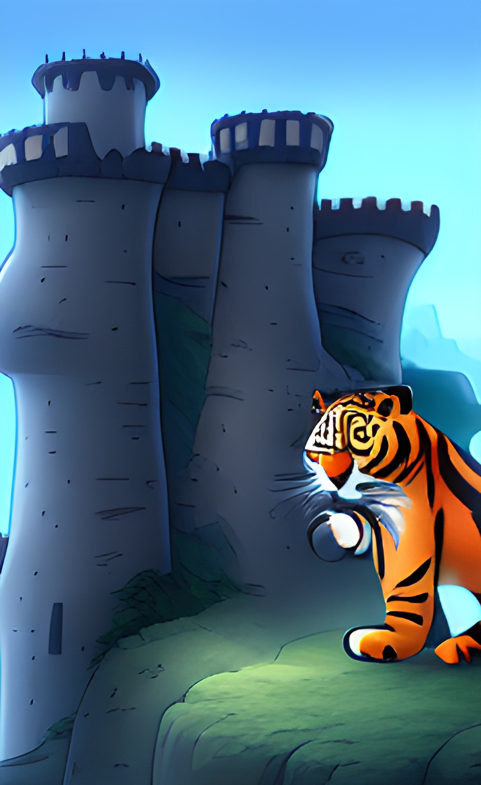 penguin castle versus tiger castle preview