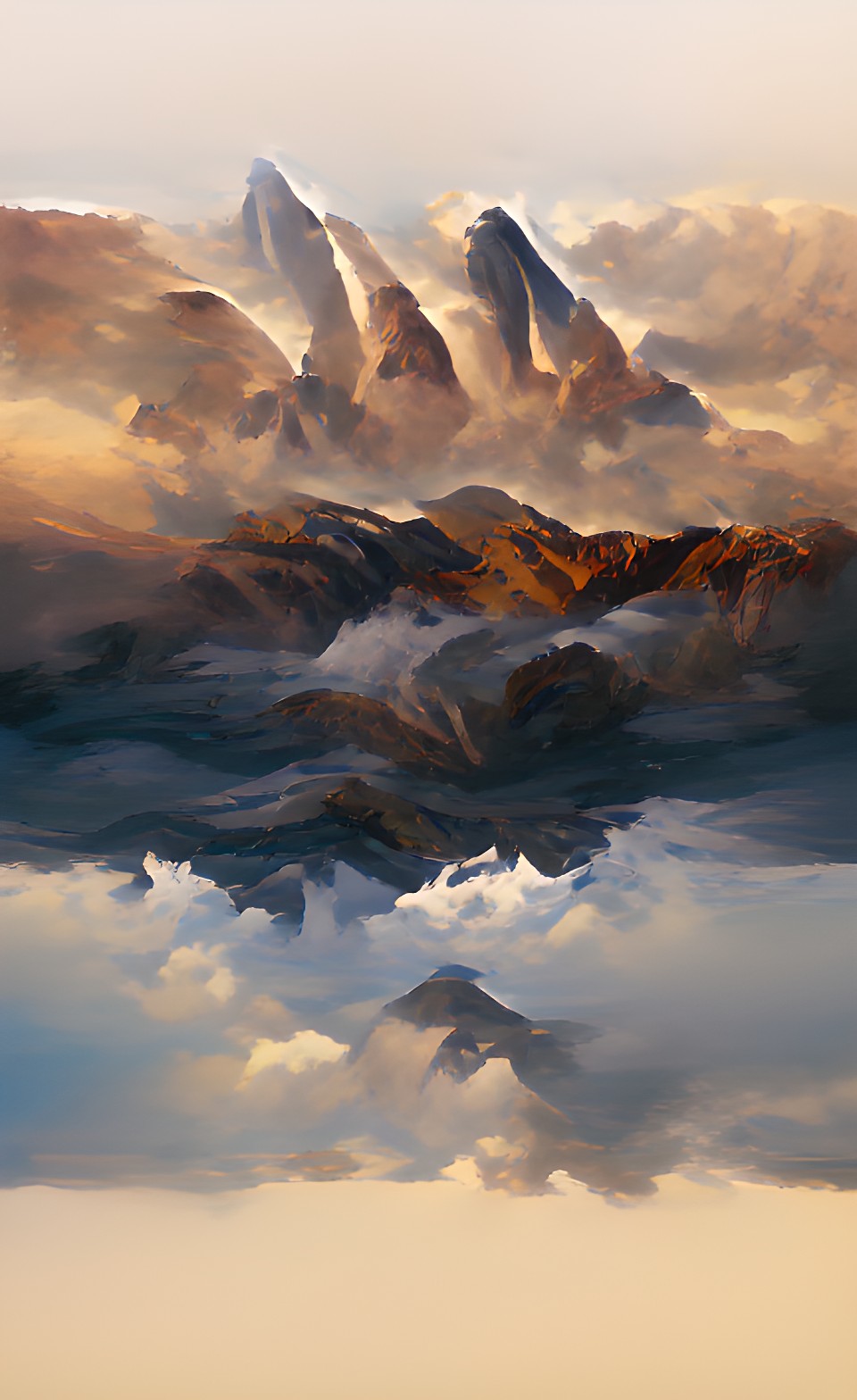 mountains clouds preview