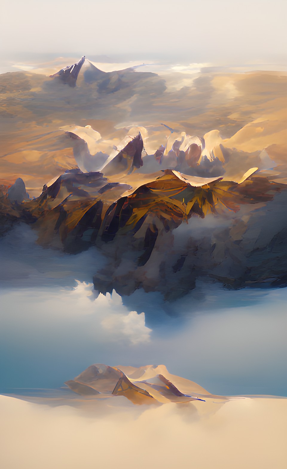 mountains clouds preview