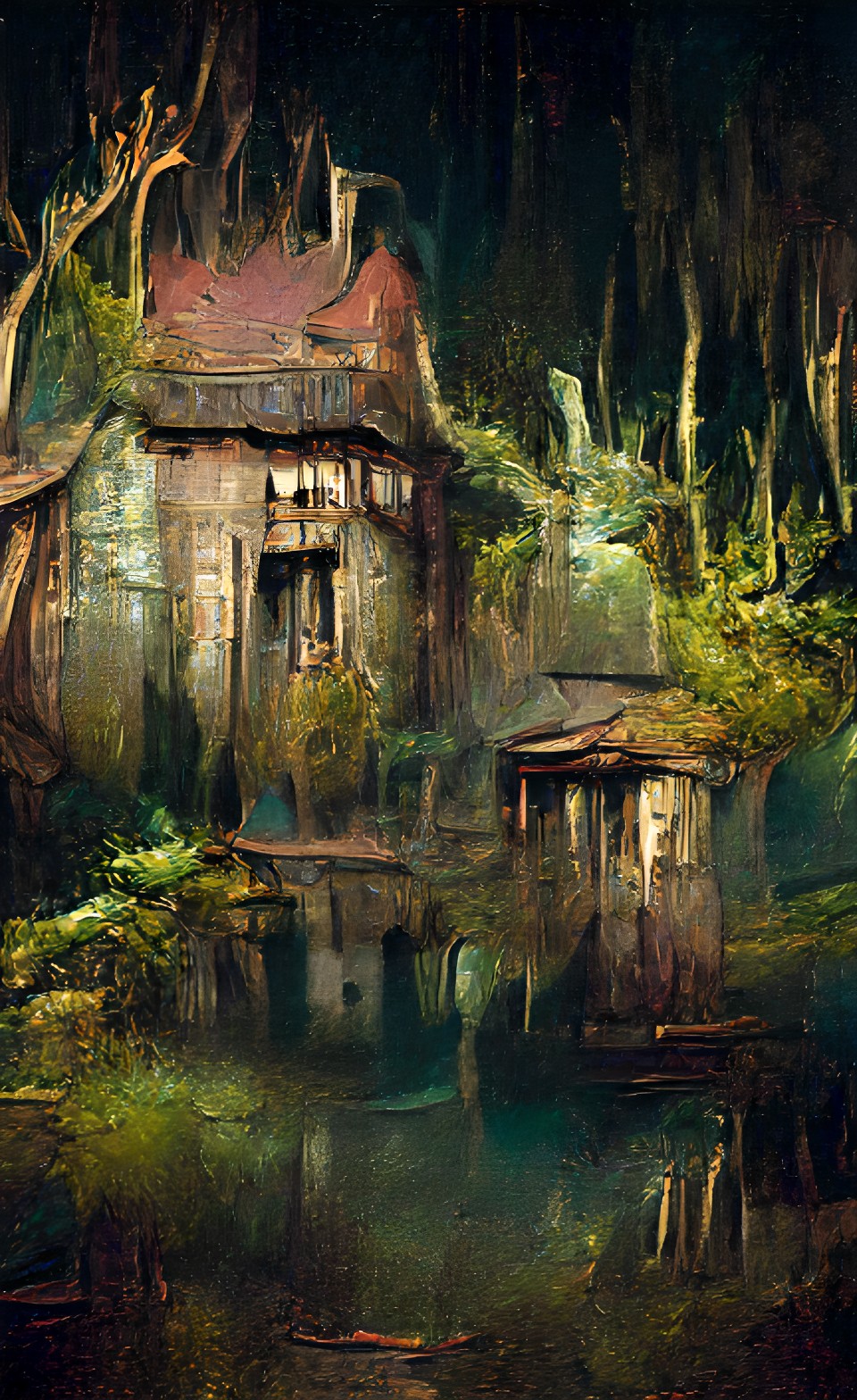 swamp haunted house preview