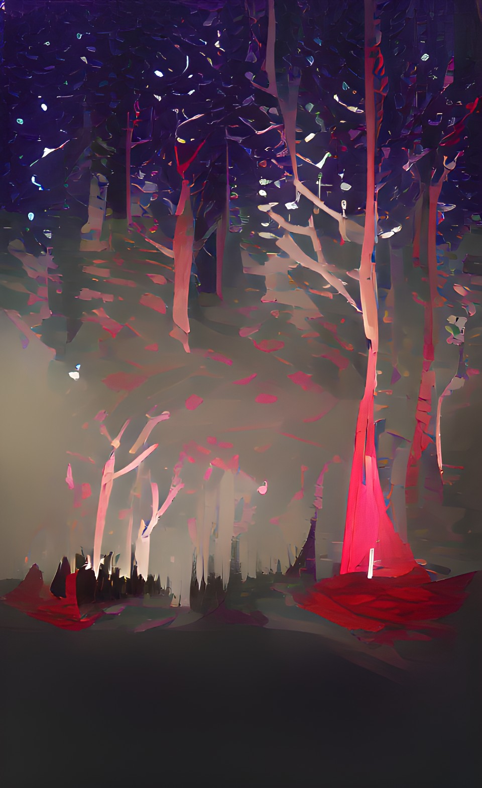 glittering forest preview