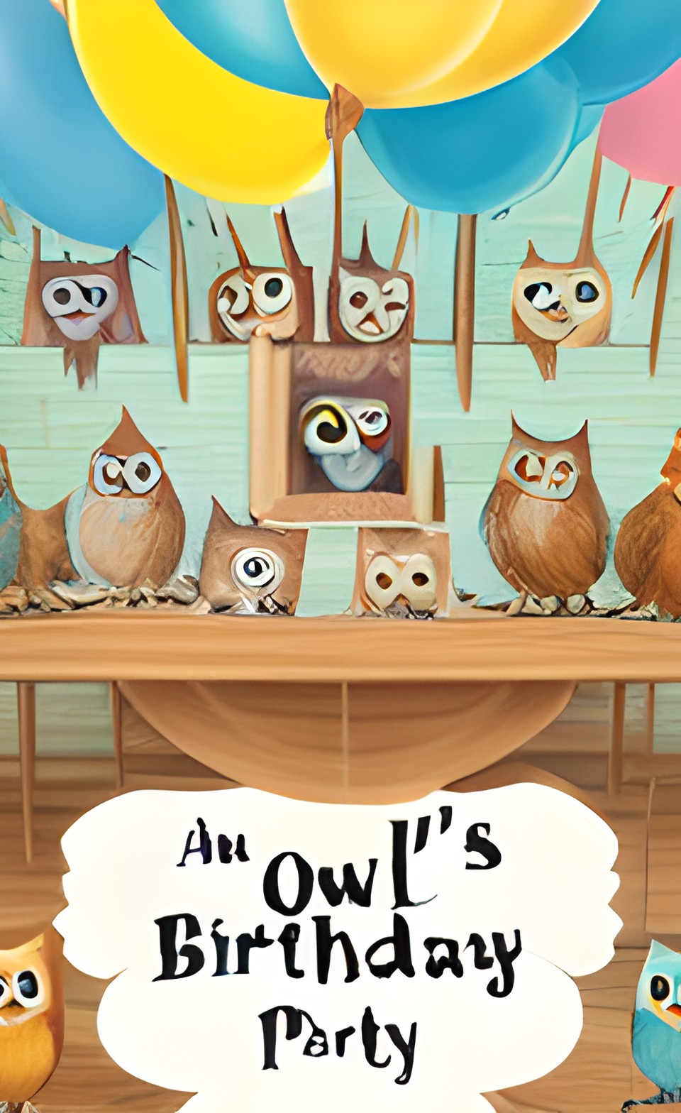 an owl's birthday party preview