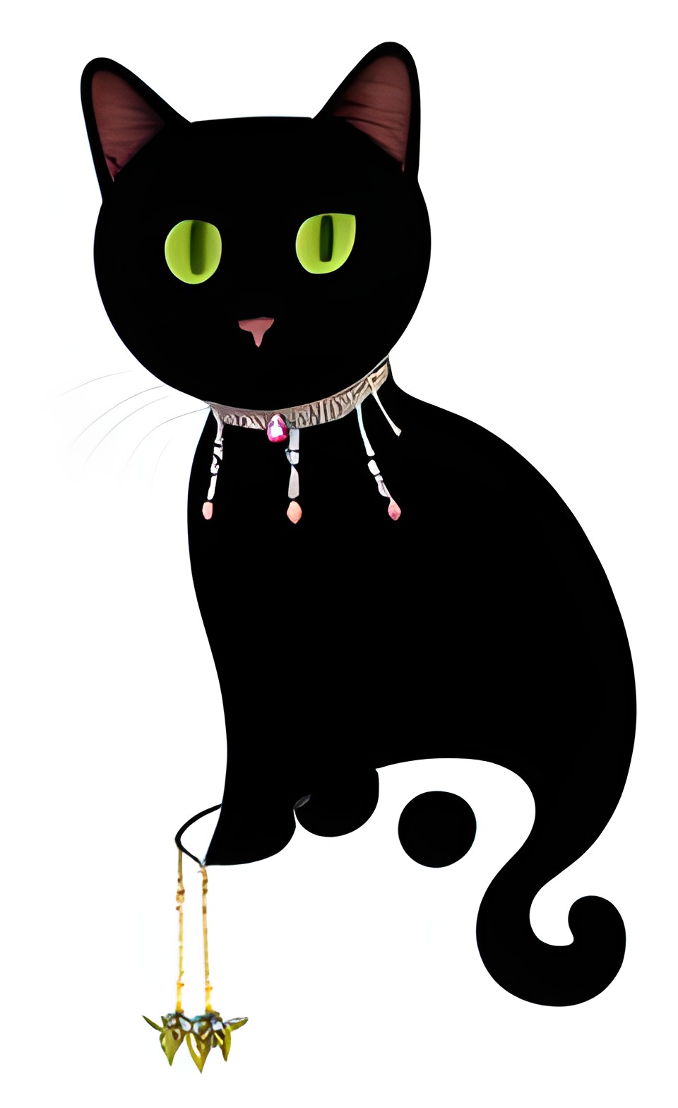 cat wearing jewelry preview