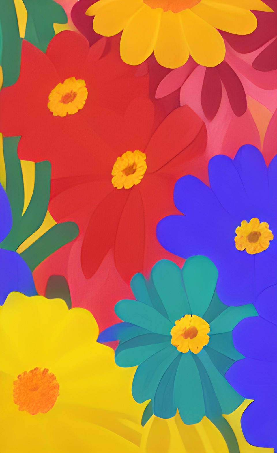 wall of flowers preview