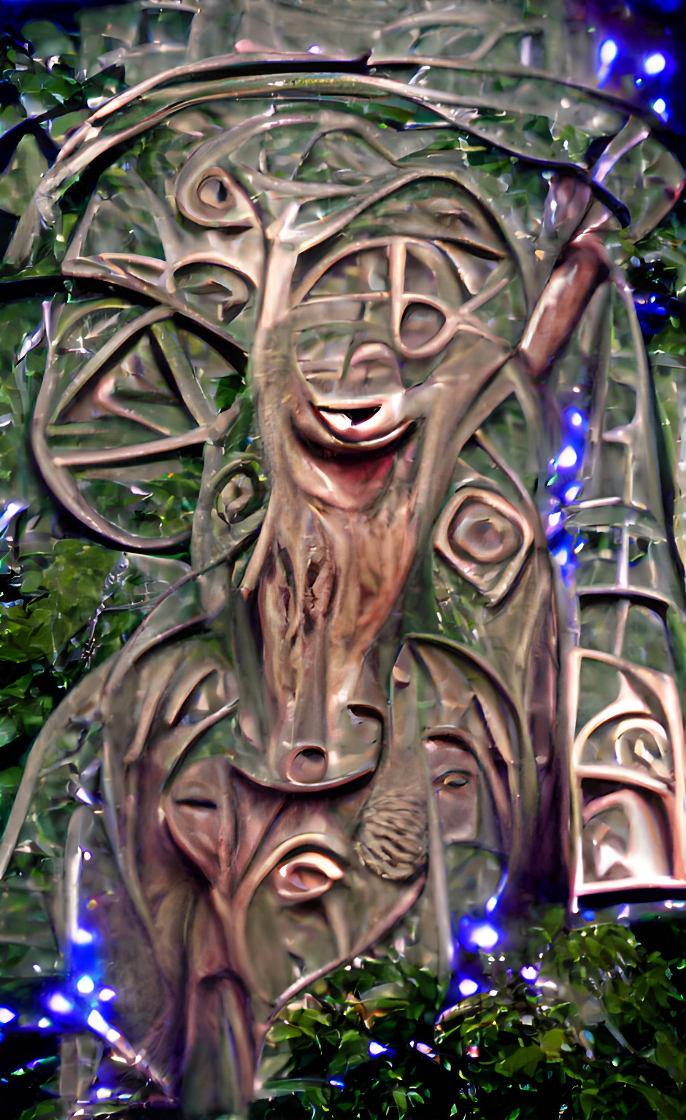 joyful pagan druid celtic cathedral. preview