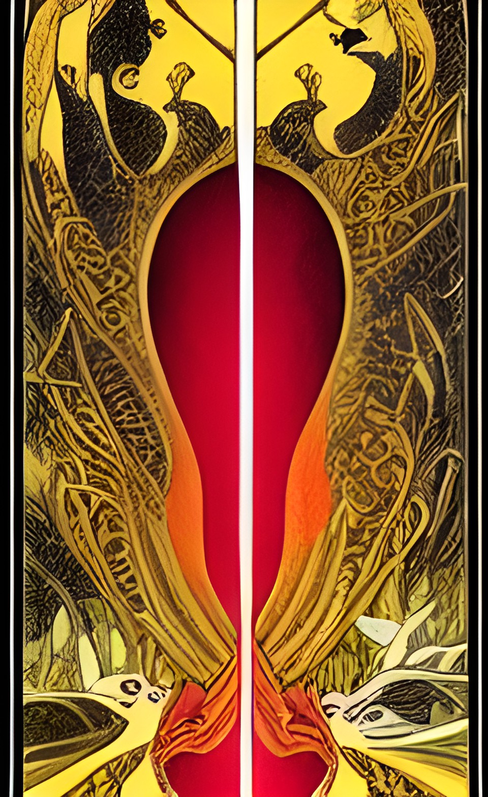 tarot card symbolic abstract simplified preview