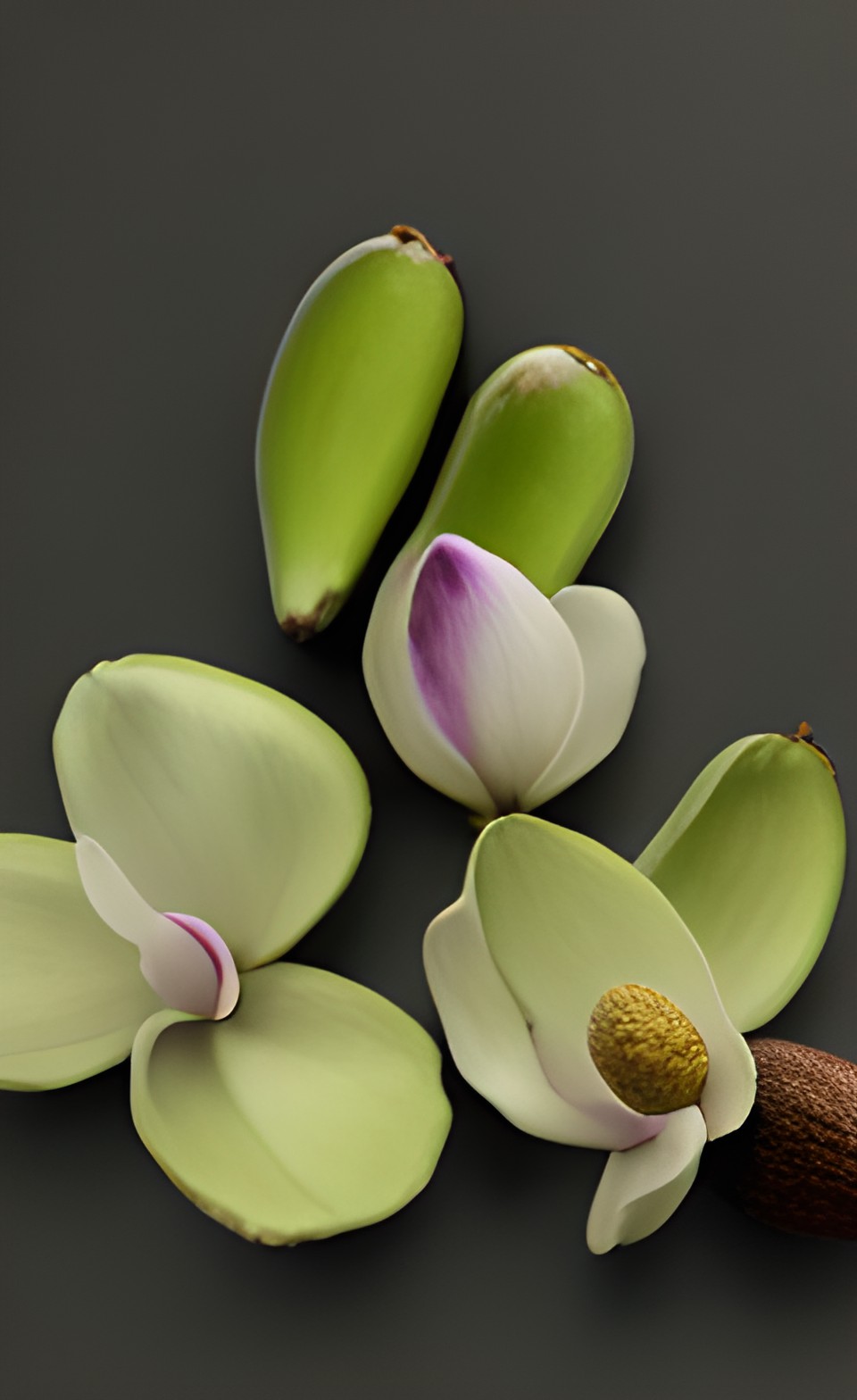 spices magnolia nutmeg avocado flowers preview