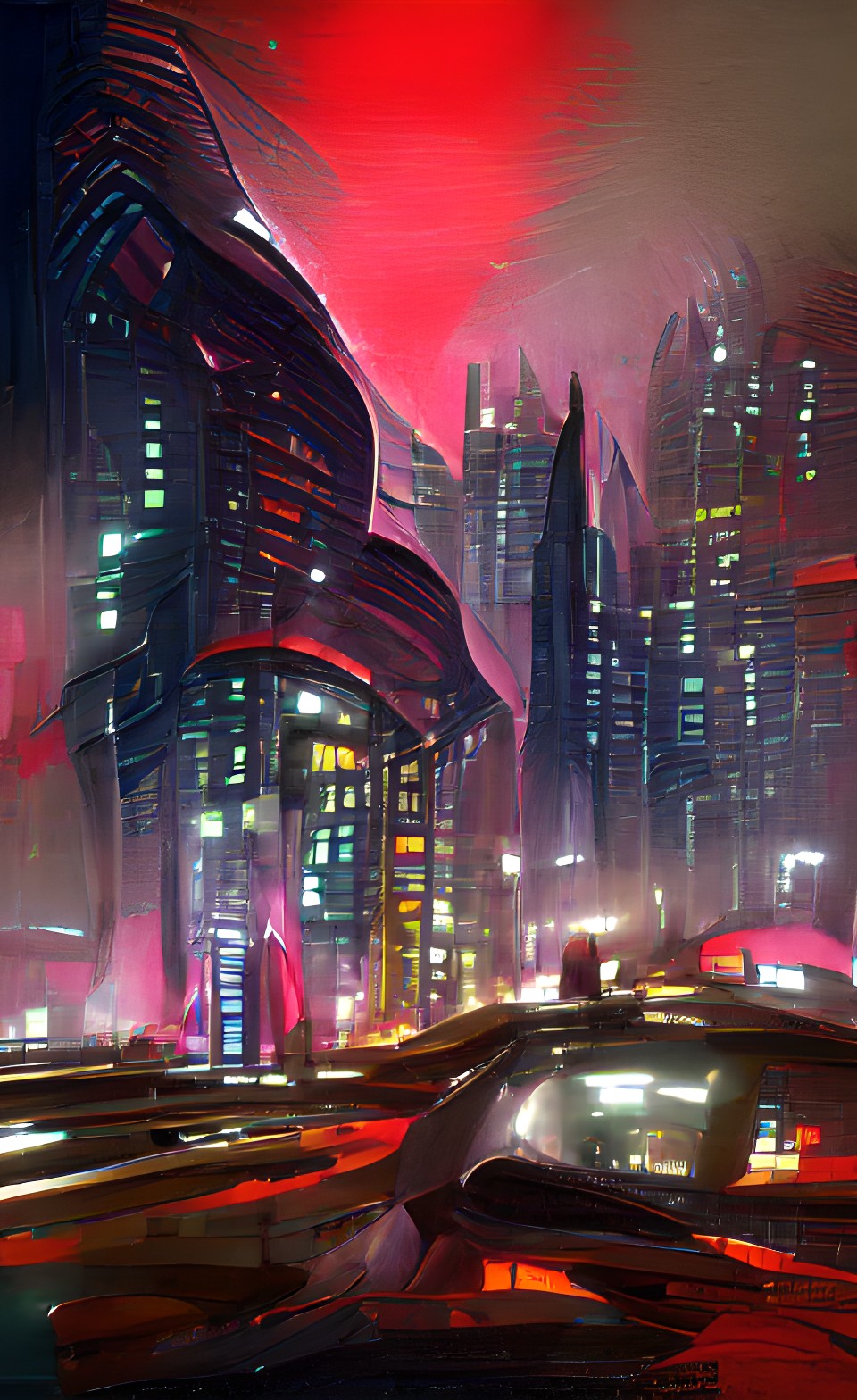 futuristic city preview