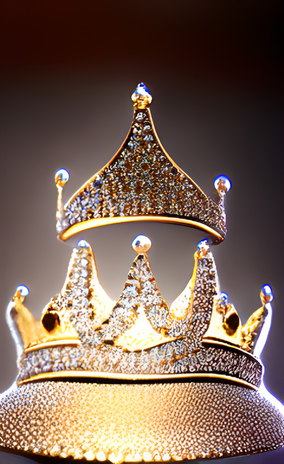 king of kings crown shining with kind heavenly light and sparkling gems preview