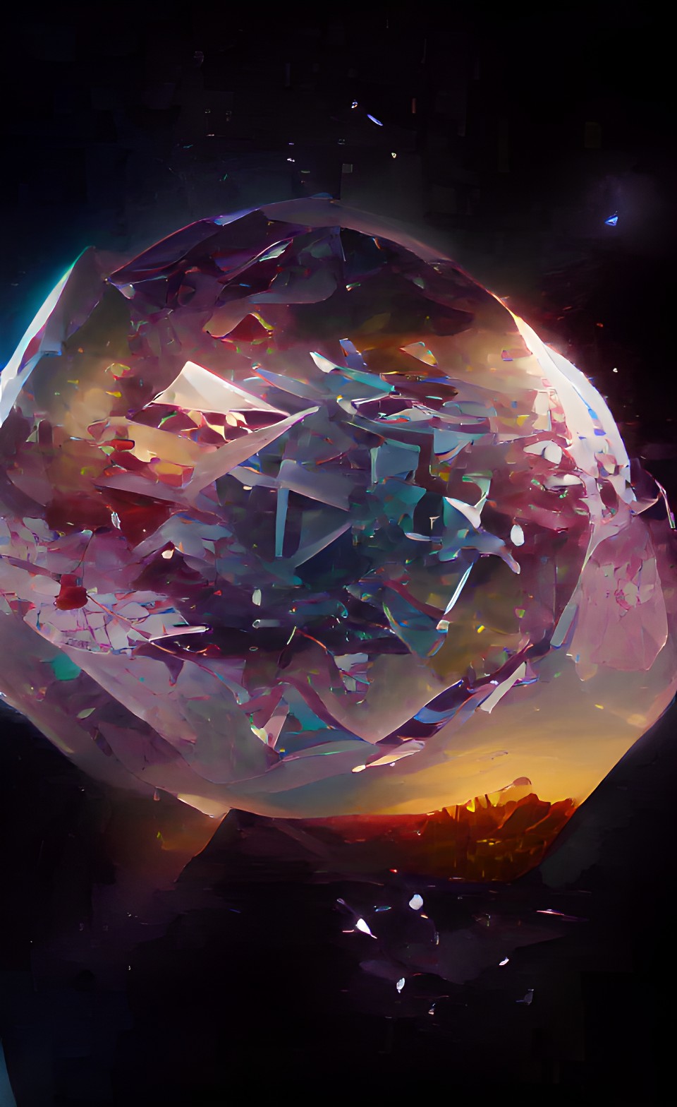 cracked gem, star, supernova, living planet preview