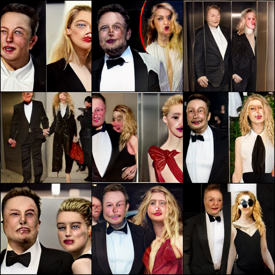 elon musk and amber heard in an elevator, putting back on their clothes preview