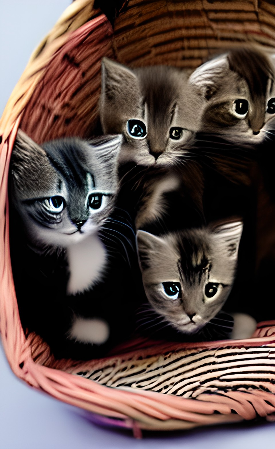 kittens in baskets preview