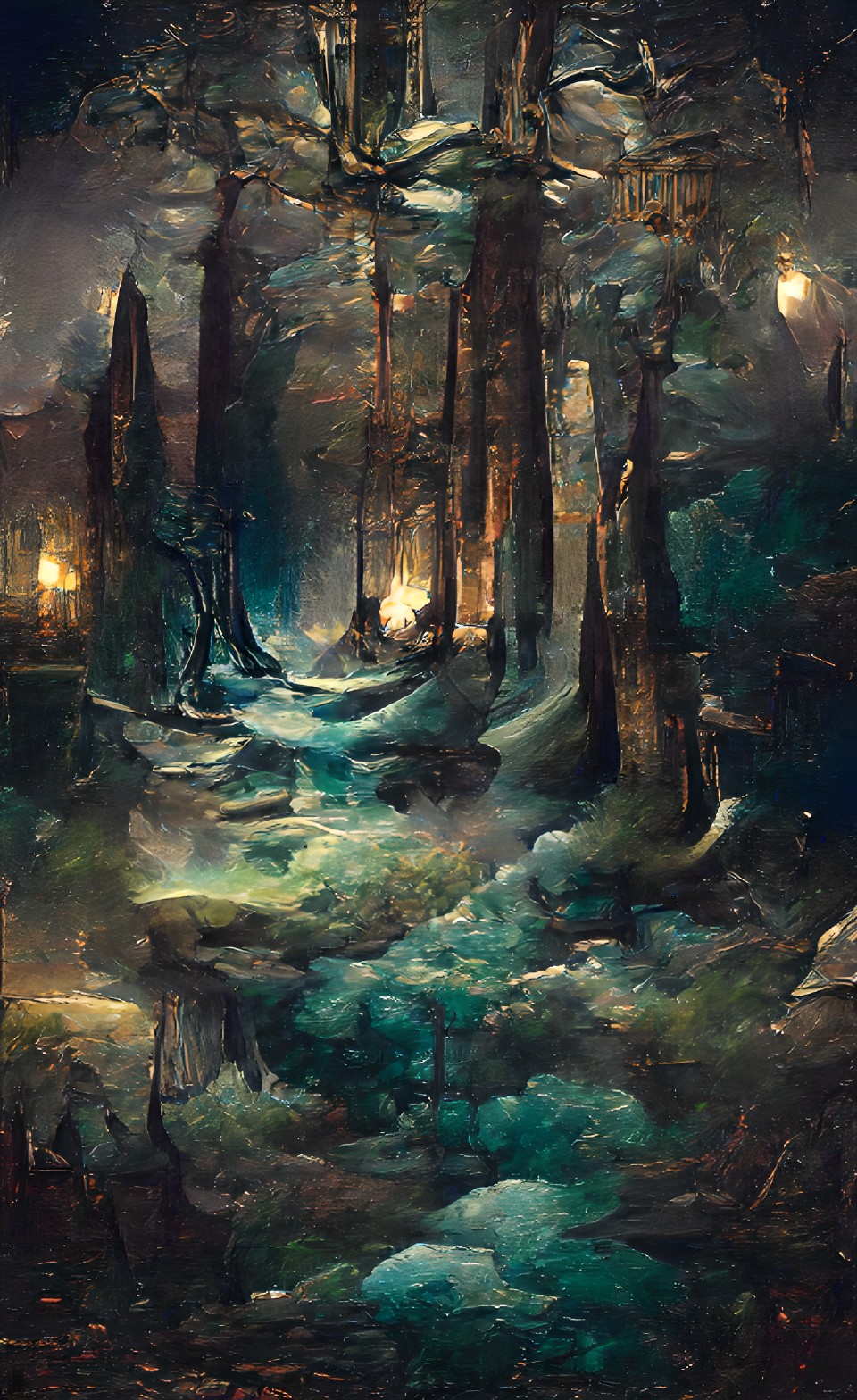 dark forest full moon magic preview