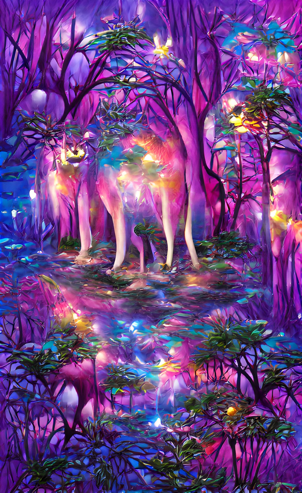 full moon forest magic preview