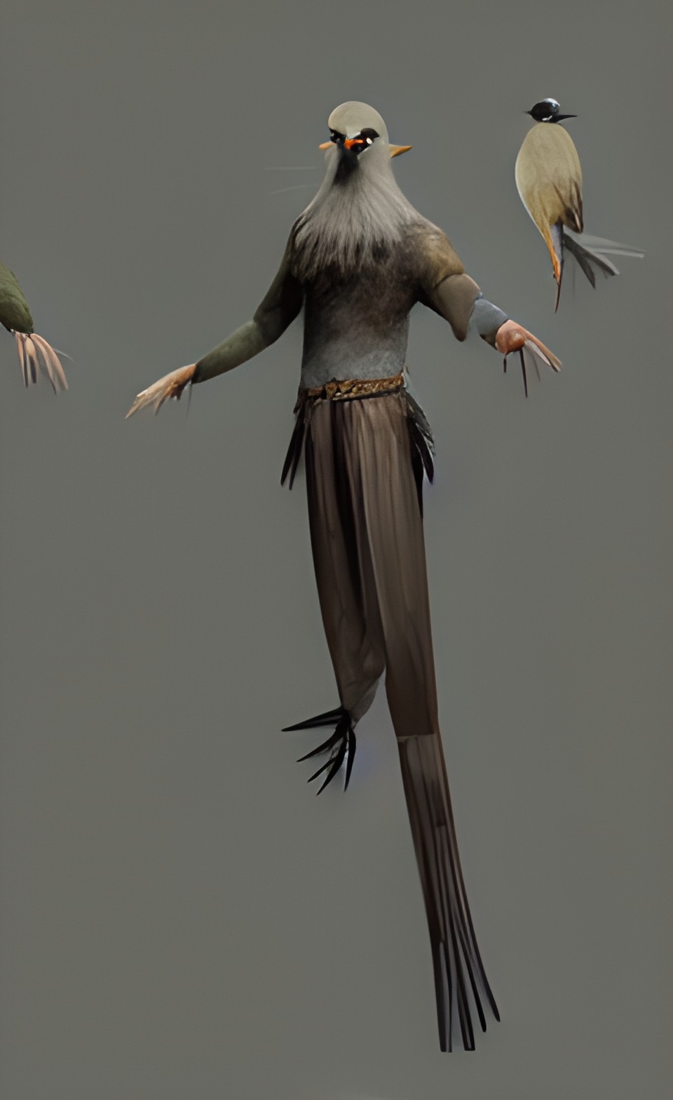 bird-man, wandsman, reporter, traveler, ancient immortal preview