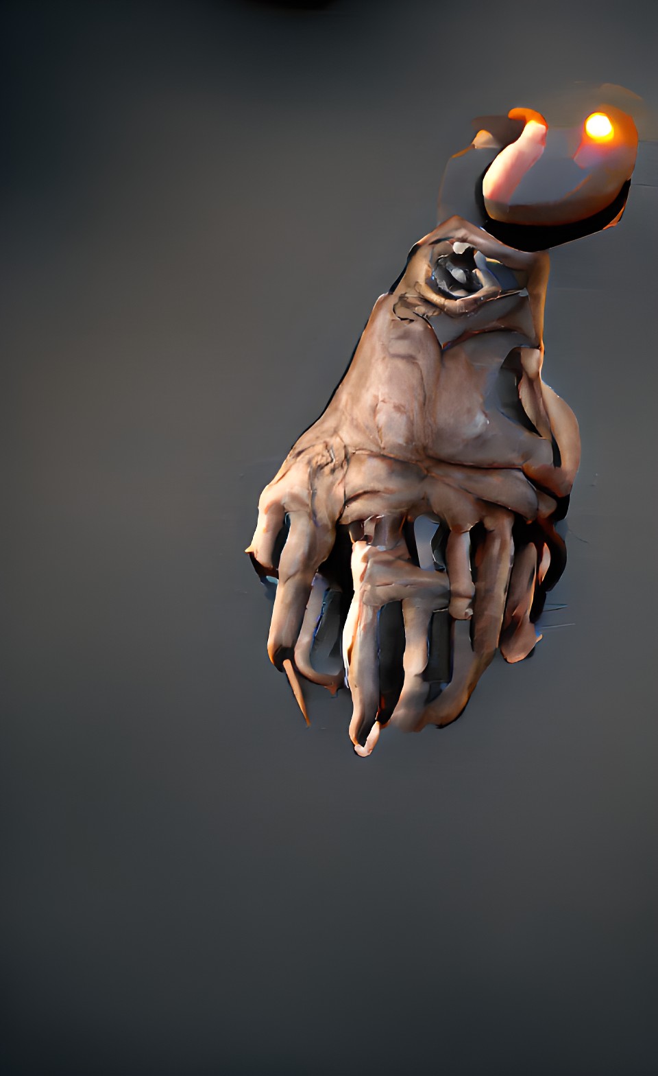 hand of glory with eyeballs on each finger preview