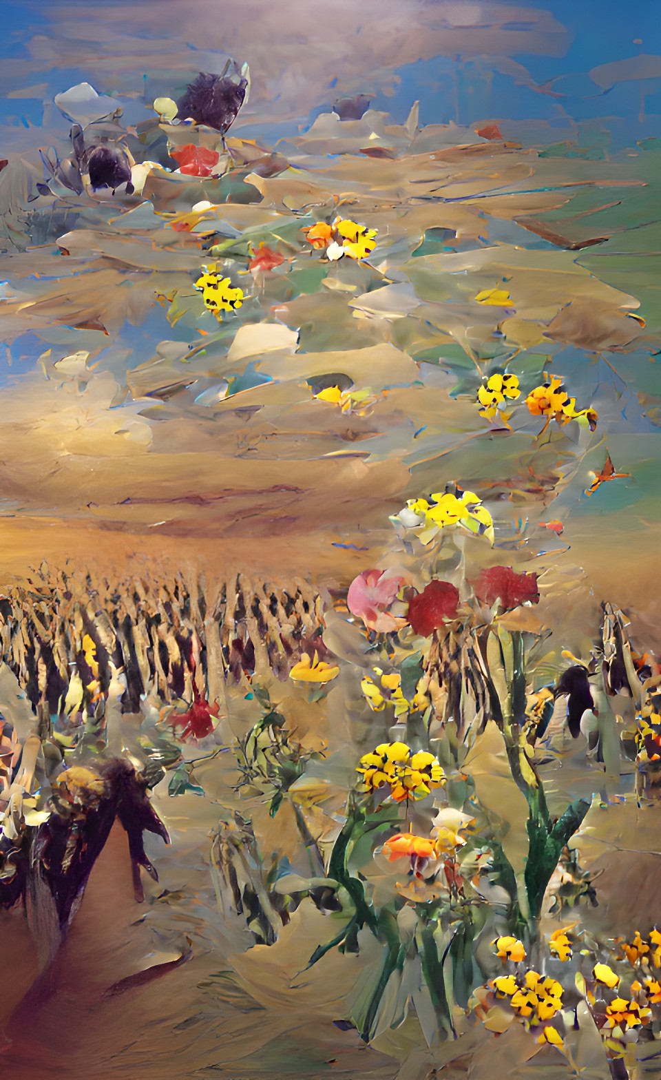 field of flowers preview