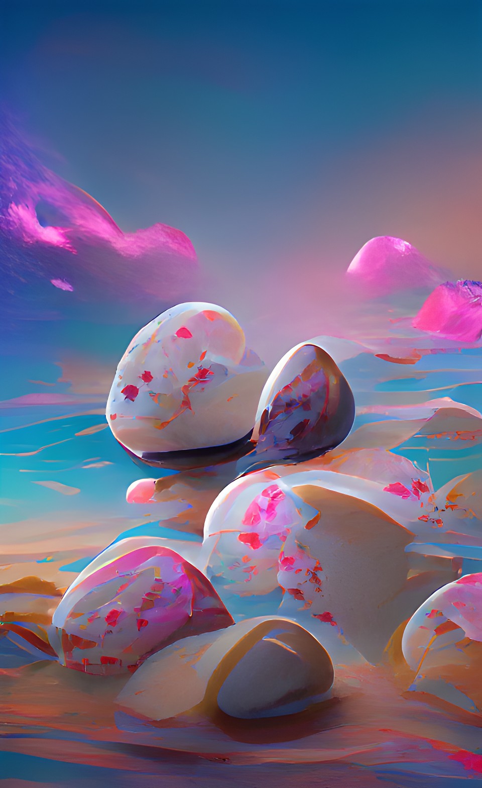 pebbles of cream preview