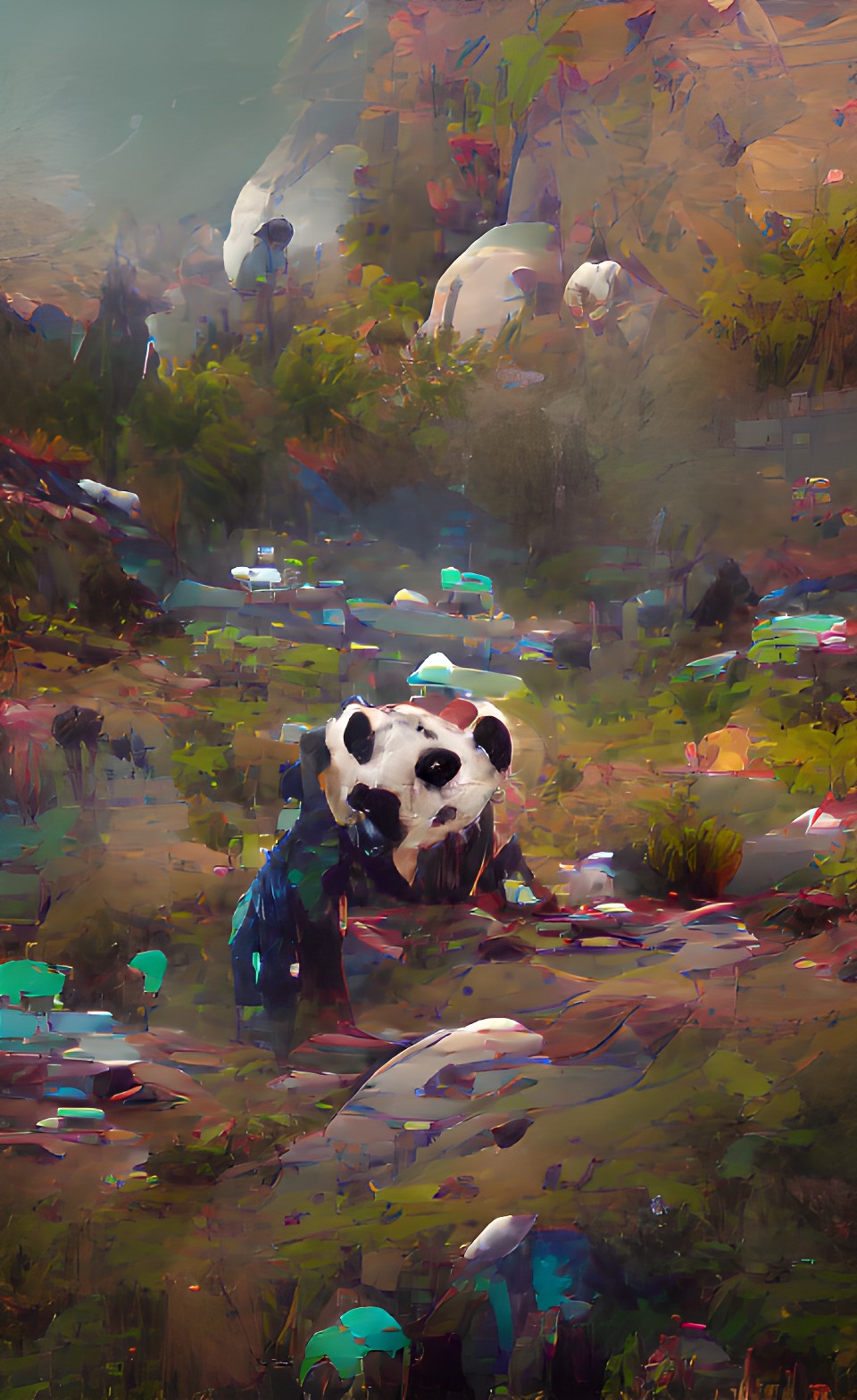 speckled panda preview