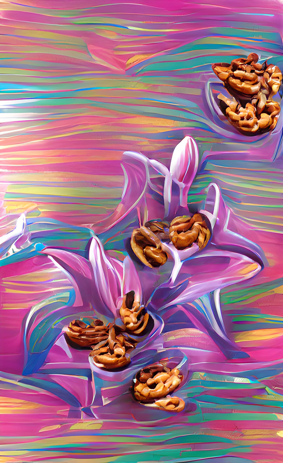 oozy melting pecan lillies preview