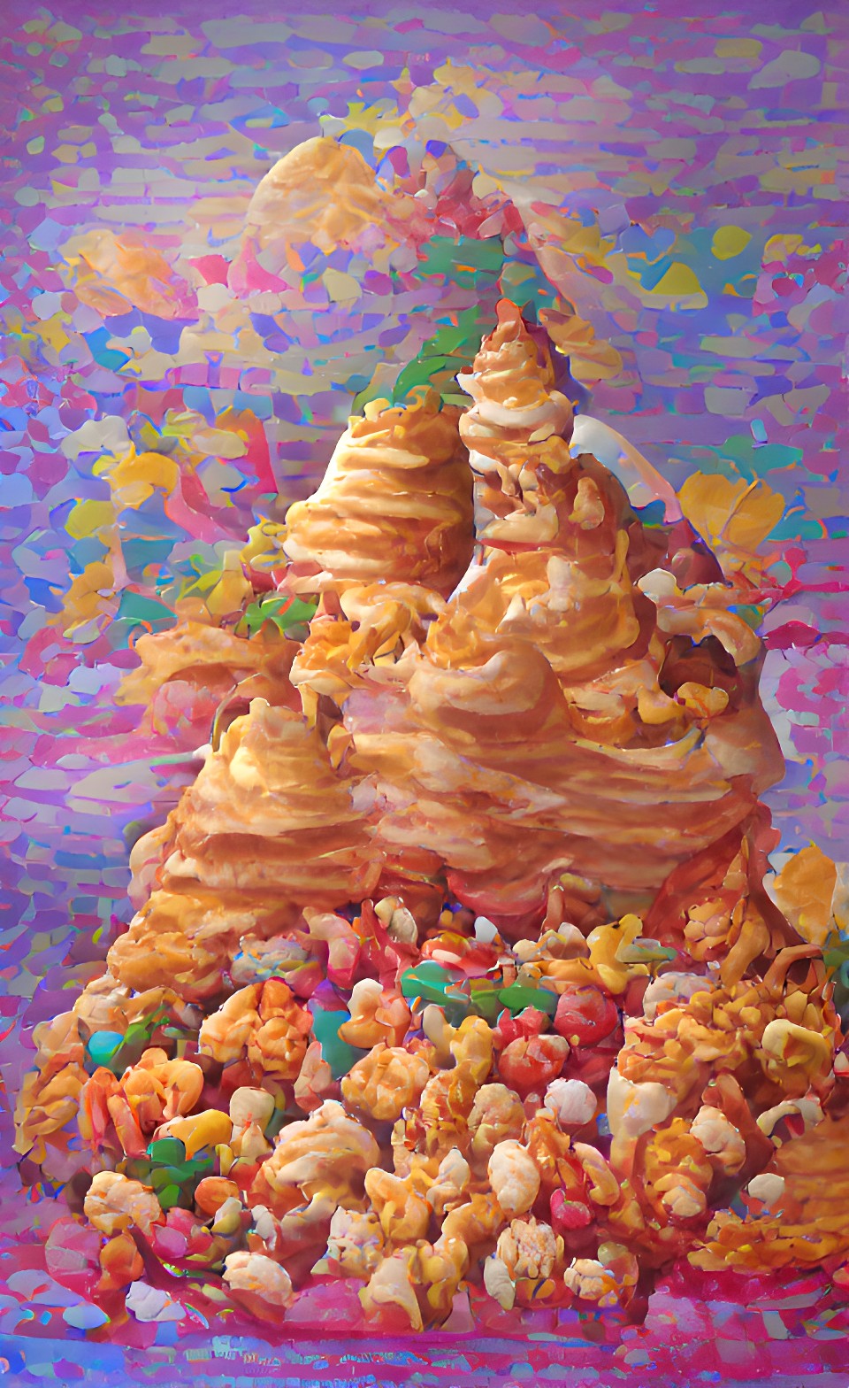 caramel popcorn mountain preview