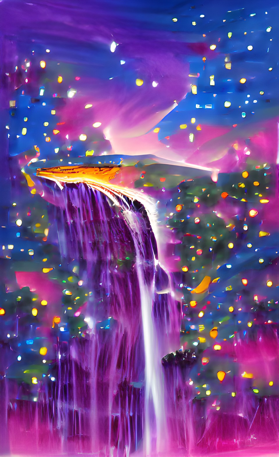 shooting star waterfall preview