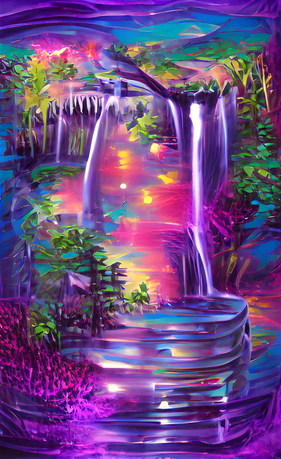 waterfall moonshine preview