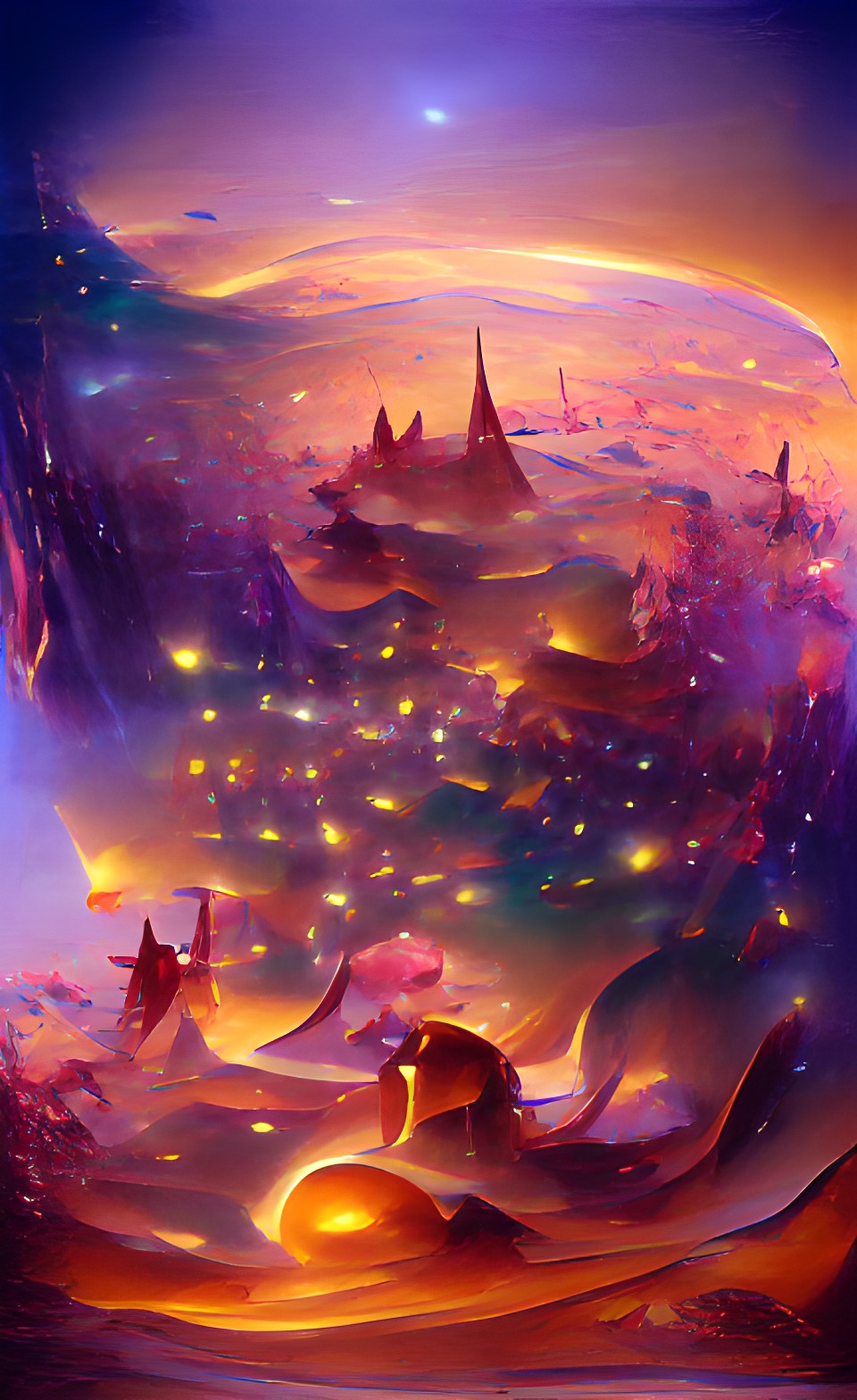 caramel starscape preview