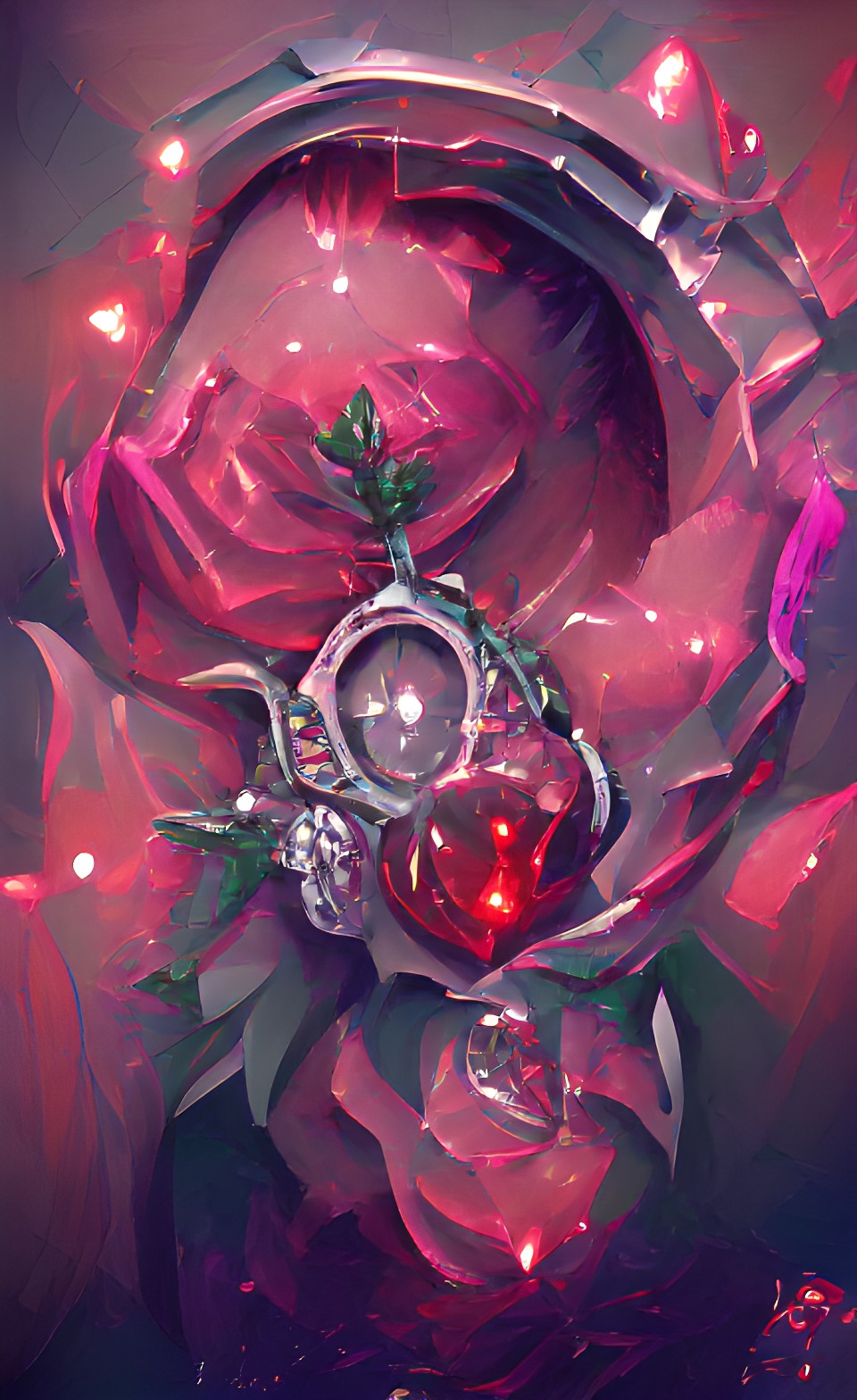 🥀jeweled portal rose🥀 preview