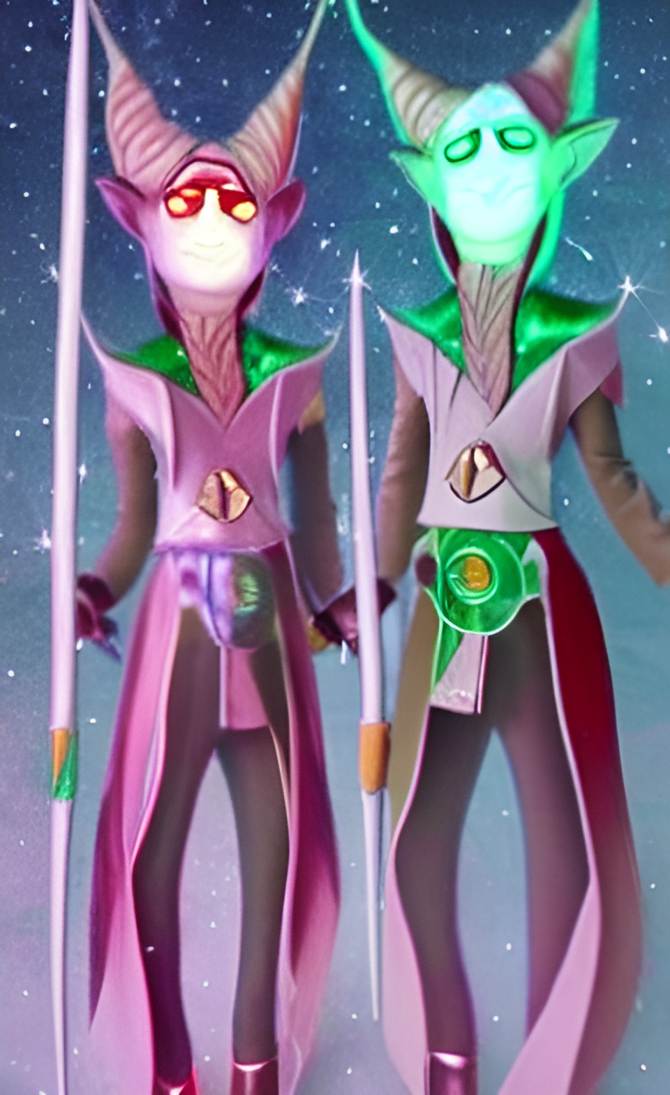 futuristic elves preview