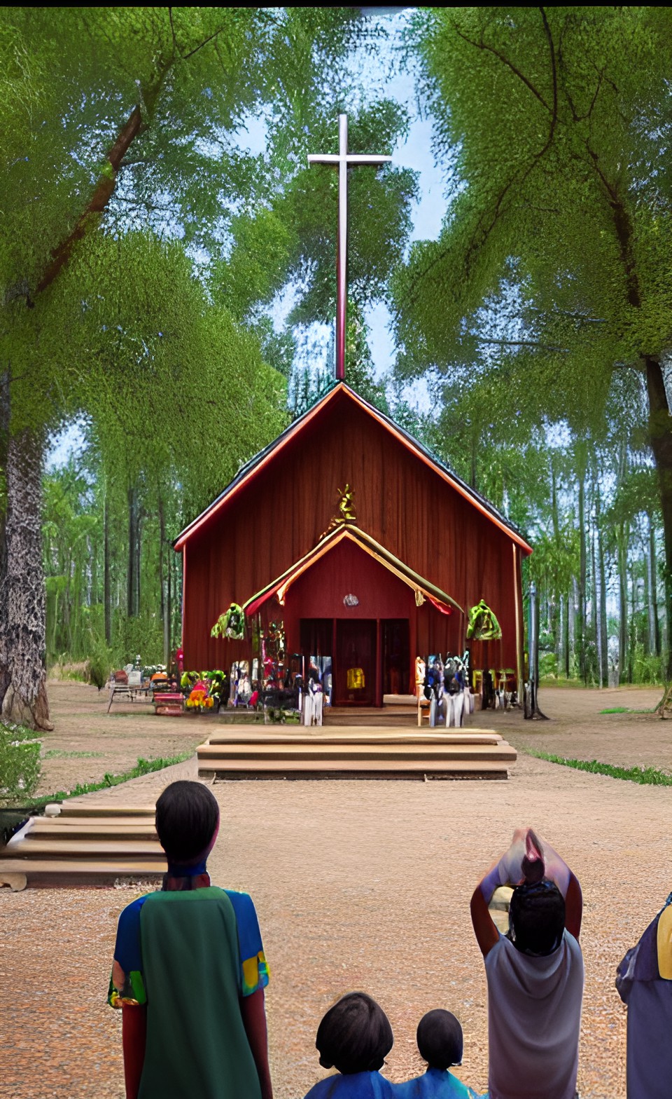 joyful christian forest utopia church community traditional preview