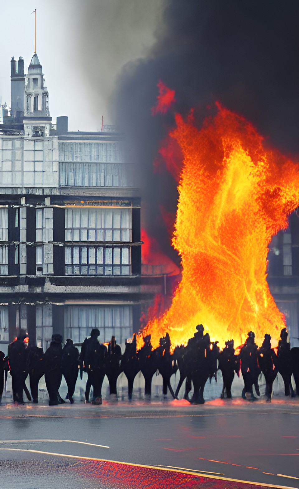 london’s burning preview