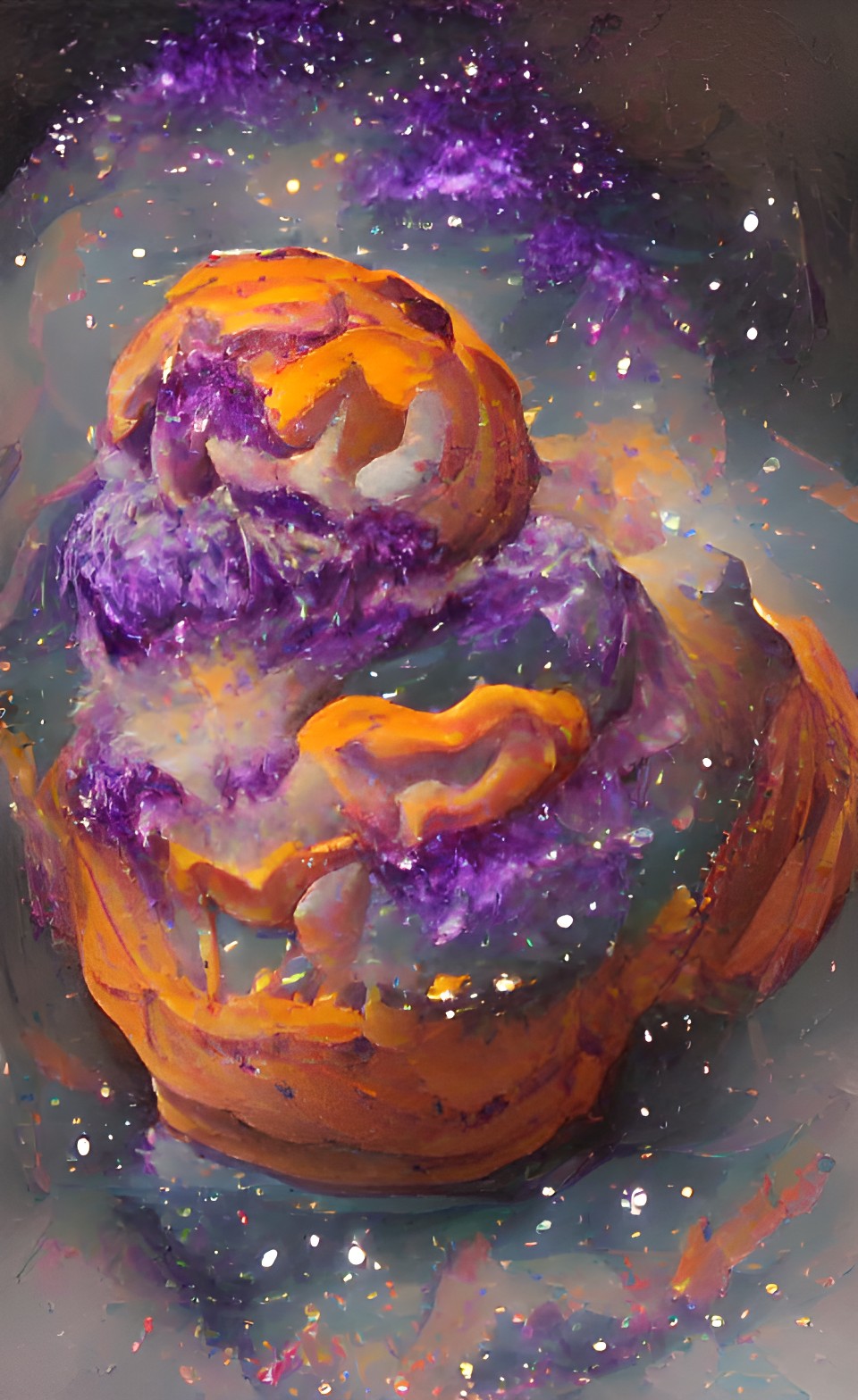 🎃 🧁 pumpkin cupcake galaxy🧁🎃 preview