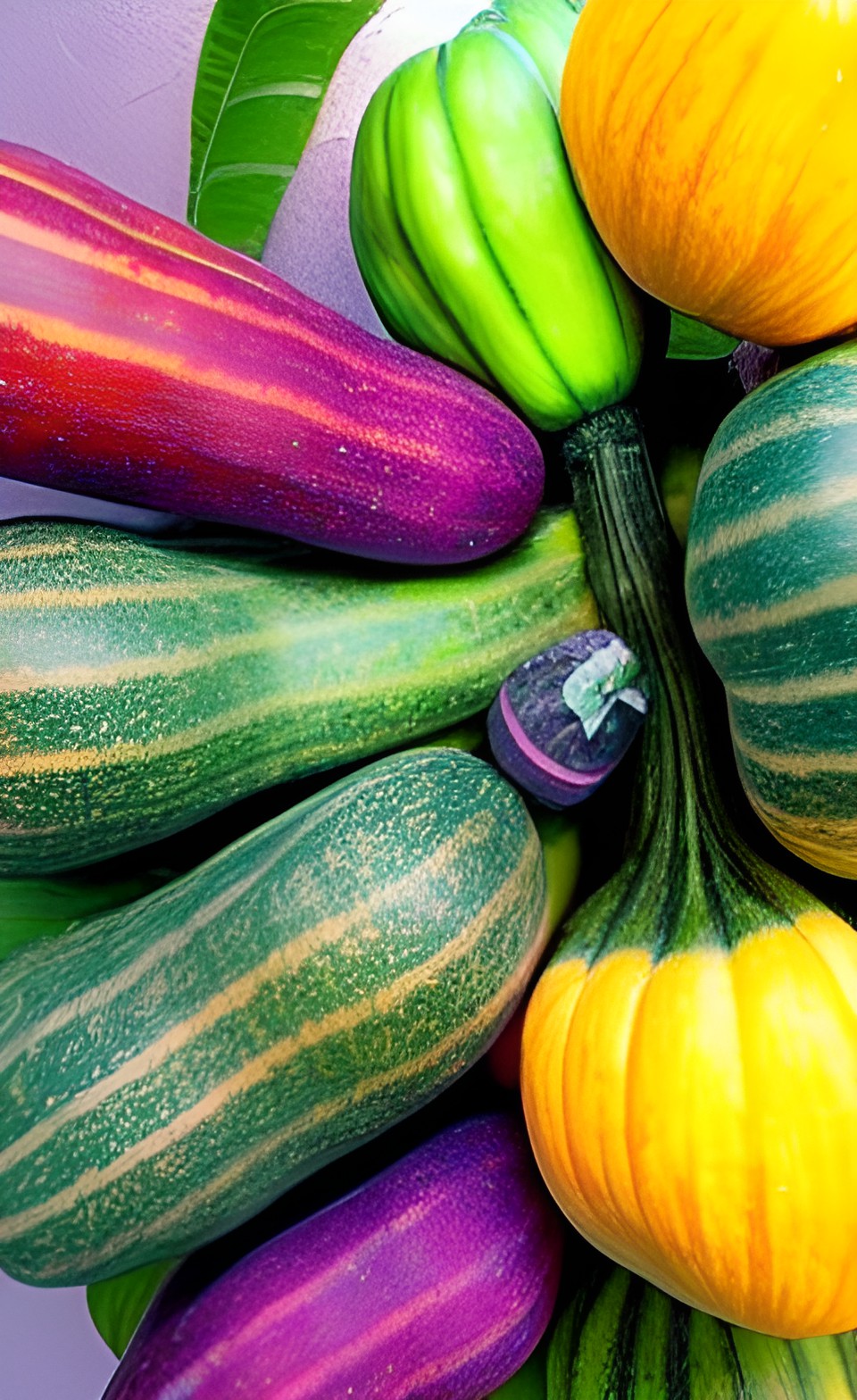 squash wild rainbow garden preview