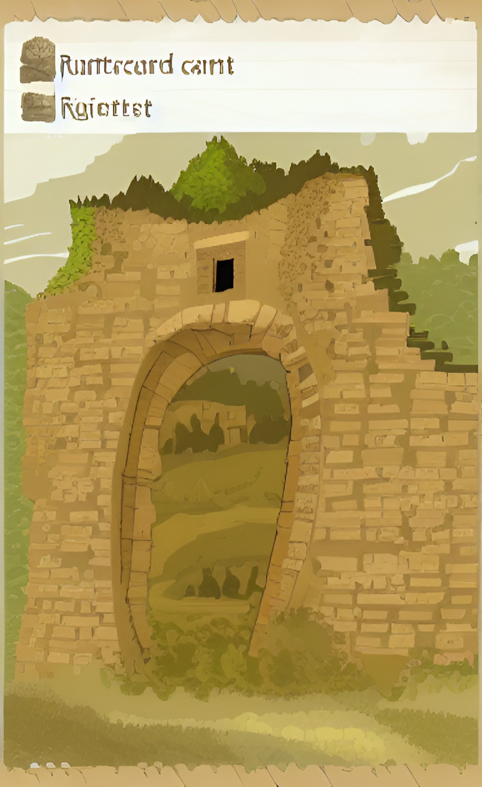 ruined castle preview