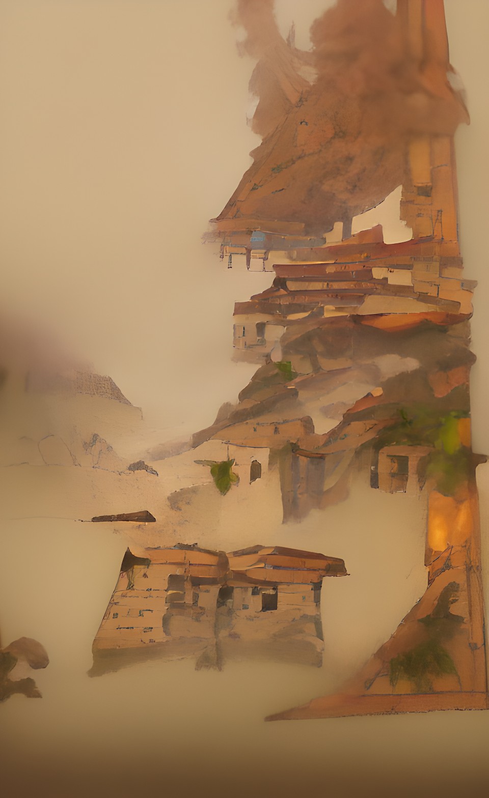 hidden village in the mountains preview