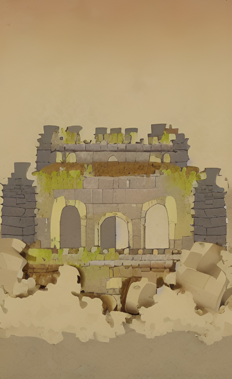 ruined castle preview