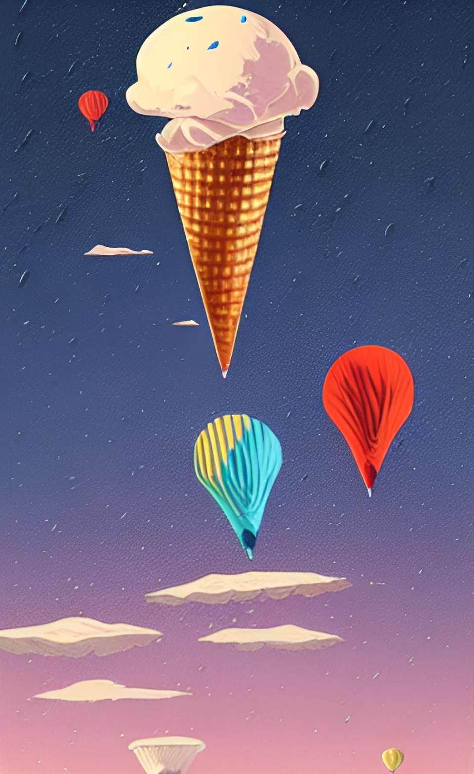 🧊 ice-cream parachute🧊 preview