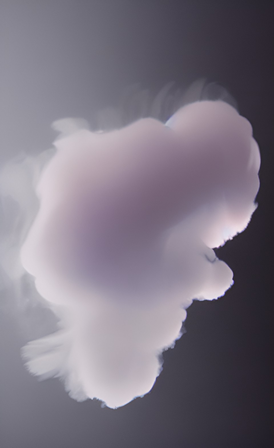 plasma smoke on a black background preview