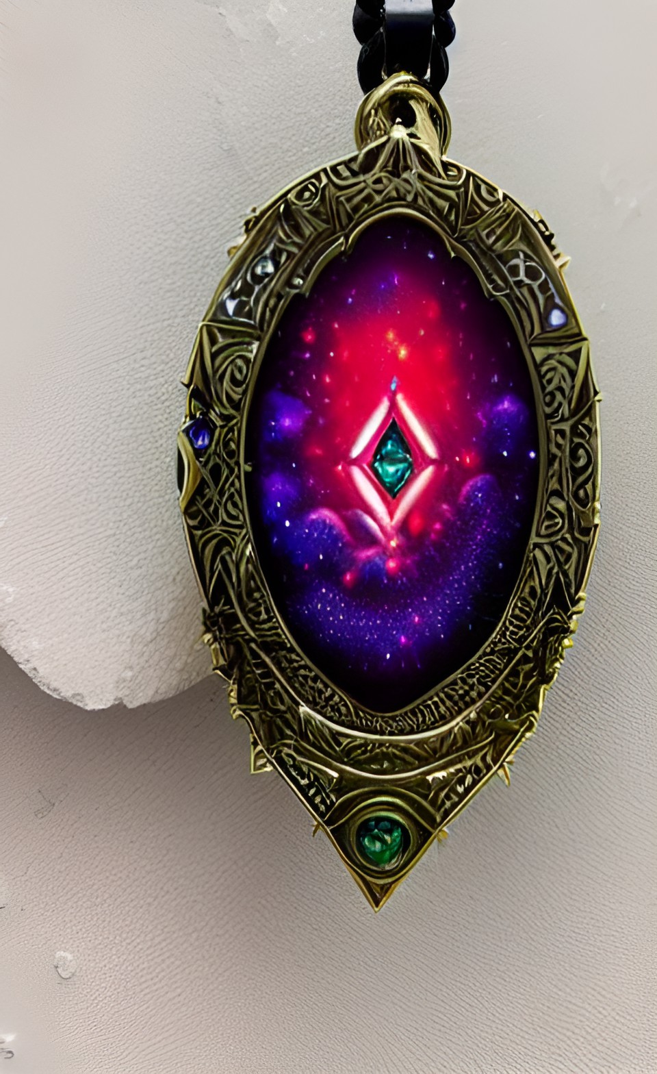 ✨️🖤 💎🌌🥀shining magic gem jewel amulet🥀🌌🖤💎✨️ preview