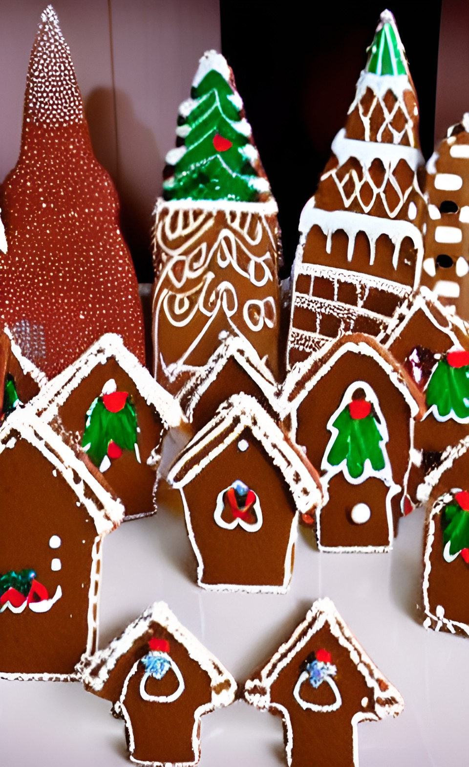 gingerbread city preview